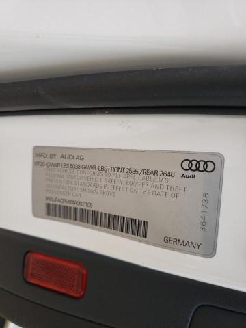 Photo 9 VIN: WAUFACF5XMA002105 - AUDI A5 