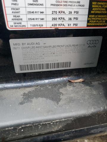 Photo 11 VIN: WAUFEAFM4CA043229 - AUDI A3 