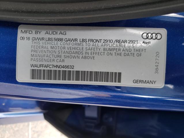 Photo 9 VIN: WAUFFAFC7HN046632 - AUDI S6 PREMIUM 