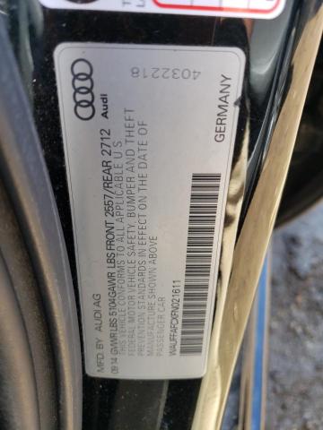 Photo 11 VIN: WAUFFAFCXFN021611 - AUDI A6 