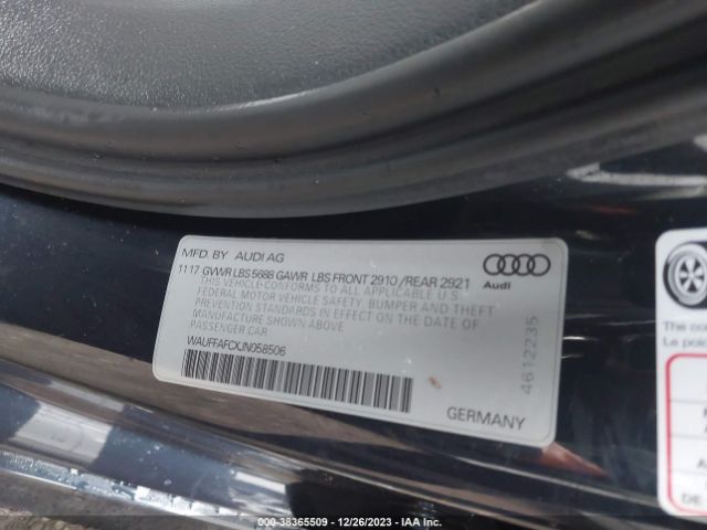 Photo 8 VIN: WAUFFAFCXJN058506 - AUDI S6 