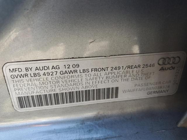 Photo 11 VIN: WAUFFAFL0AN038328 - AUDI A4 PREMIUM 