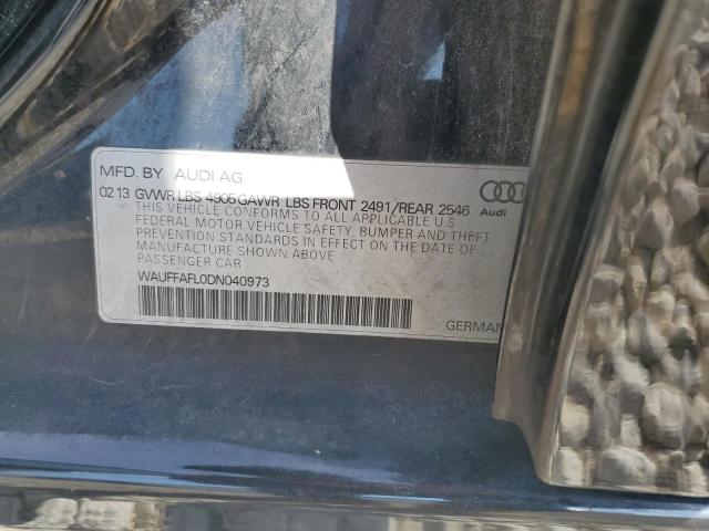 Photo 11 VIN: WAUFFAFL0DN040973 - AUDI A4 PREMIUM 