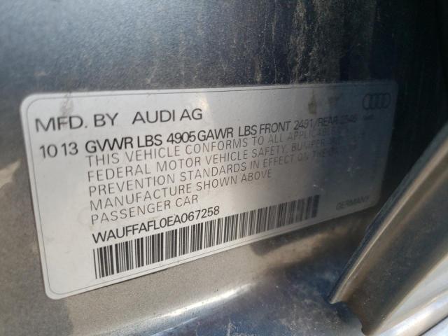 Photo 12 VIN: WAUFFAFL0EA067258 - AUDI A4 