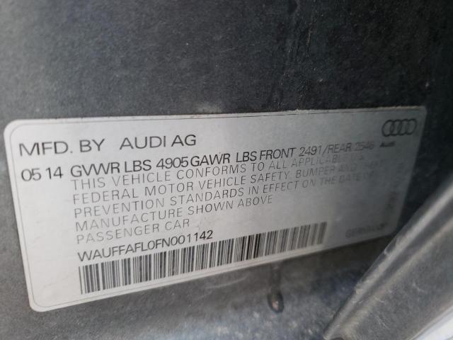 Photo 9 VIN: WAUFFAFL0FN001142 - AUDI A4 PREMIUM 