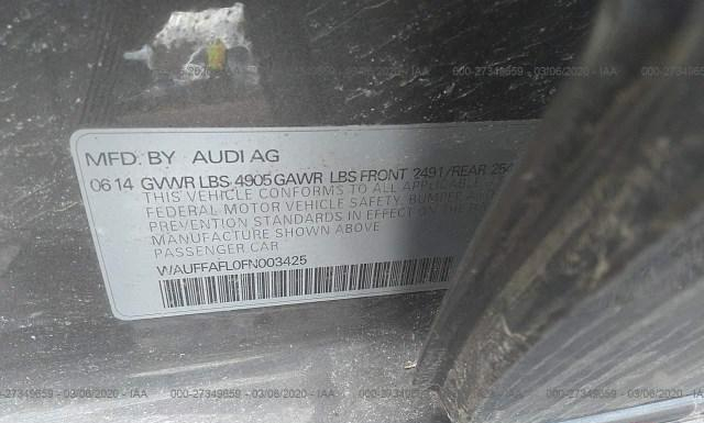 Photo 8 VIN: WAUFFAFL0FN003425 - AUDI A4 