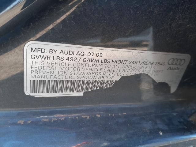 Photo 9 VIN: WAUFFAFL1AN014409 - AUDI A4 PREMIUM 