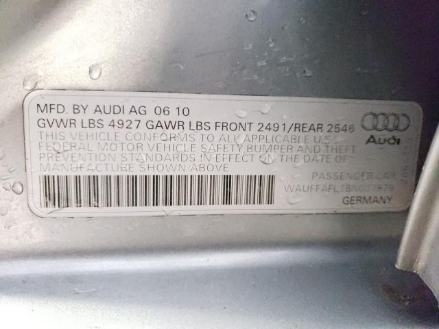 Photo 9 VIN: WAUFFAFL1BN007879 - AUDI A4 