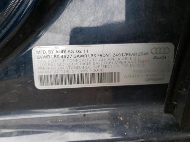 Photo 9 VIN: WAUFFAFL1BN046178 - AUDI A4 PREMIUM 