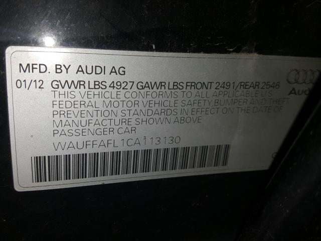 Photo 9 VIN: WAUFFAFL1CA113130 - AUDI A4 PREMIUM 