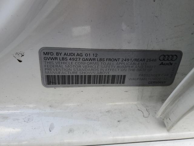 Photo 11 VIN: WAUFFAFL1CN020732 - AUDI A4 