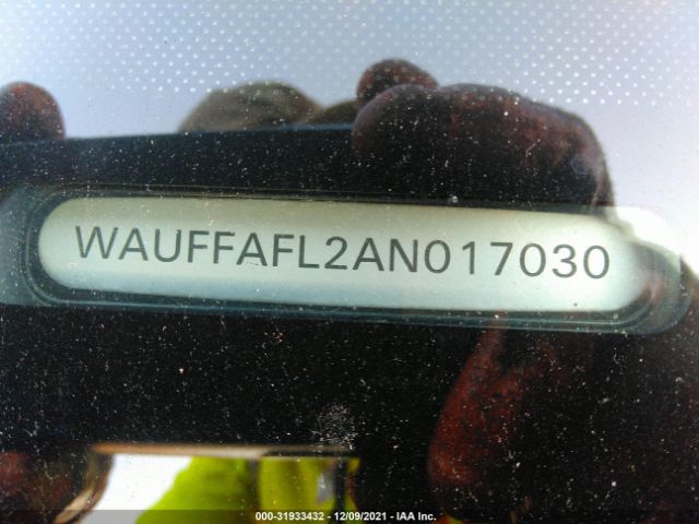 Photo 8 VIN: WAUFFAFL2AN017030 - AUDI A4 