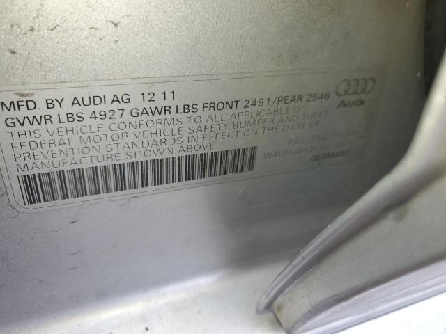 Photo 11 VIN: WAUFFAFL2CN018519 - AUDI A4 PREMIUM 