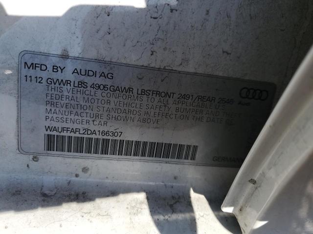 Photo 11 VIN: WAUFFAFL2DA166307 - AUDI A4 PREMIUM 