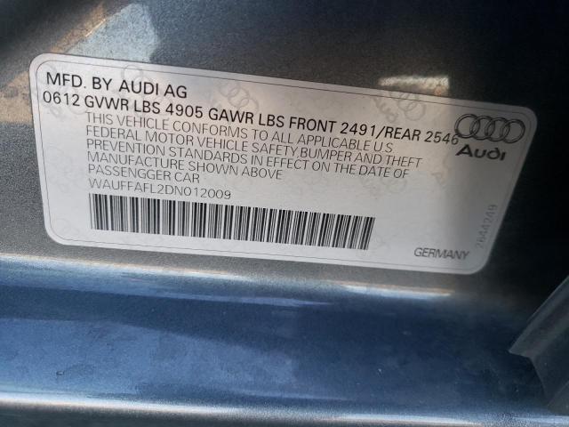 Photo 9 VIN: WAUFFAFL2DN012009 - AUDI A4 