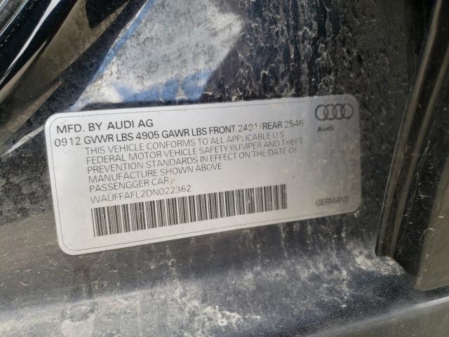 Photo 9 VIN: WAUFFAFL2DN022362 - AUDI A4 