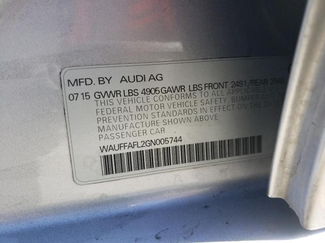 Photo 9 VIN: WAUFFAFL2GN005744 - AUDI A4 PREMIUM 