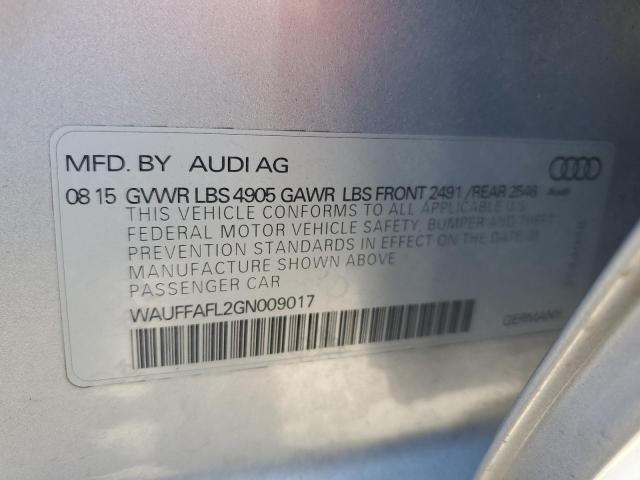 Photo 11 VIN: WAUFFAFL2GN009017 - AUDI A4 PREMIUM 