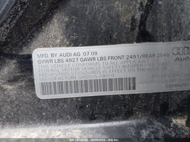 Photo 8 VIN: WAUFFAFL3AN013939 - AUDI A4 