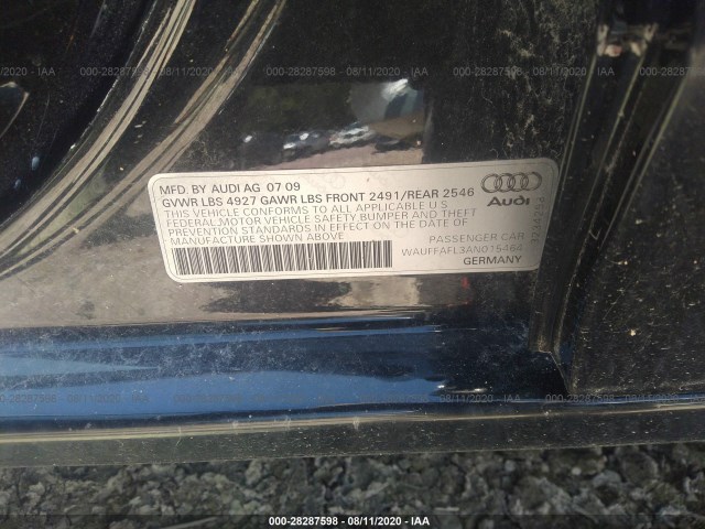 Photo 8 VIN: WAUFFAFL3AN015464 - AUDI A4 