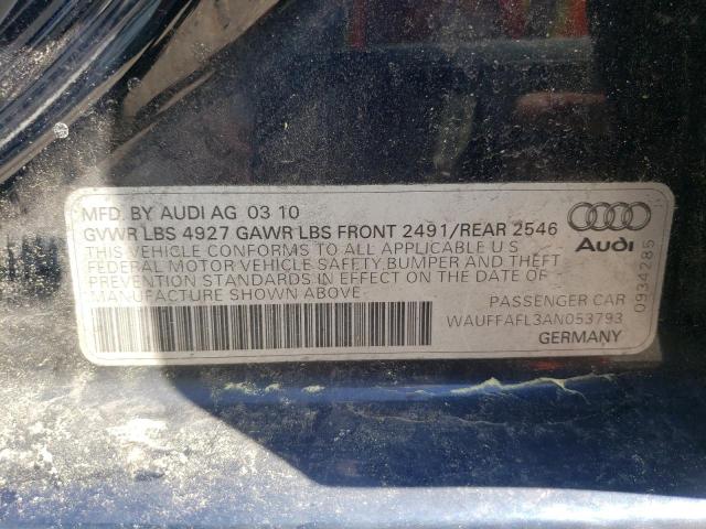 Photo 9 VIN: WAUFFAFL3AN053793 - AUDI A4 PREMIUM 