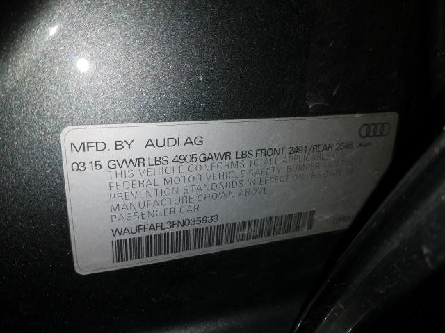 Photo 9 VIN: WAUFFAFL3FN035933 - AUDI A4 