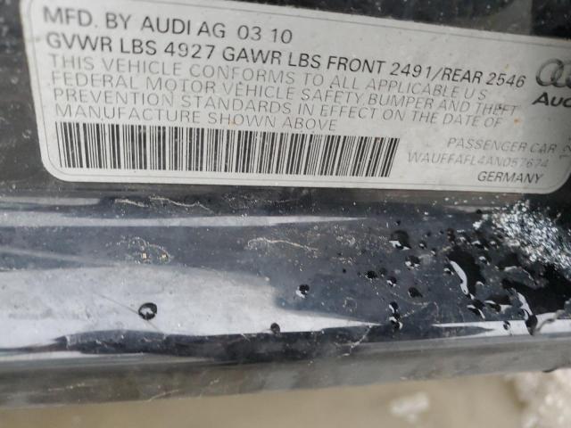 Photo 11 VIN: WAUFFAFL4AN057674 - AUDI A4 PREMIUM 