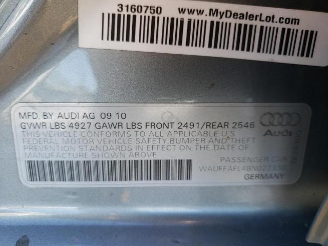 Photo 11 VIN: WAUFFAFL4BN022330 - AUDI A4 PREMIUM 