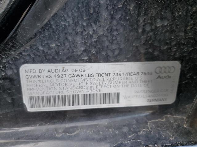 Photo 11 VIN: WAUFFAFL5AN024490 - AUDI A4 