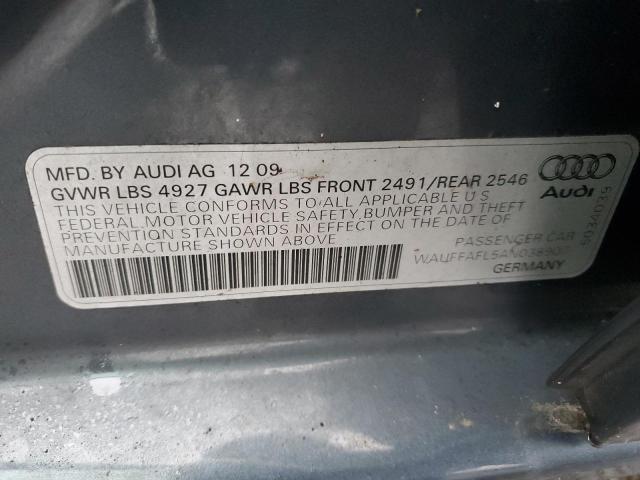 Photo 11 VIN: WAUFFAFL5AN038907 - AUDI A4 PREMIUM 