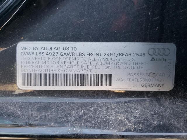 Photo 9 VIN: WAUFFAFL5BN017427 - AUDI A4 