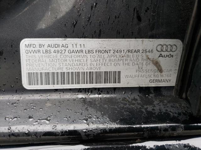 Photo 11 VIN: WAUFFAFL5CN016764 - AUDI A4 PREMIUM 