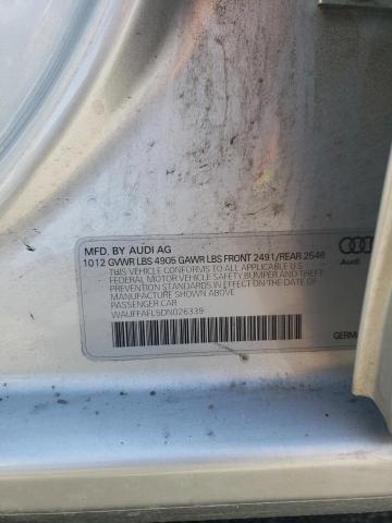 Photo 9 VIN: WAUFFAFL5DN026339 - AUDI A4 PREMIUM 