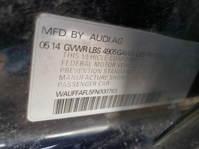 Photo 11 VIN: WAUFFAFL5FN000763 - AUDI A4 PREMIUM 