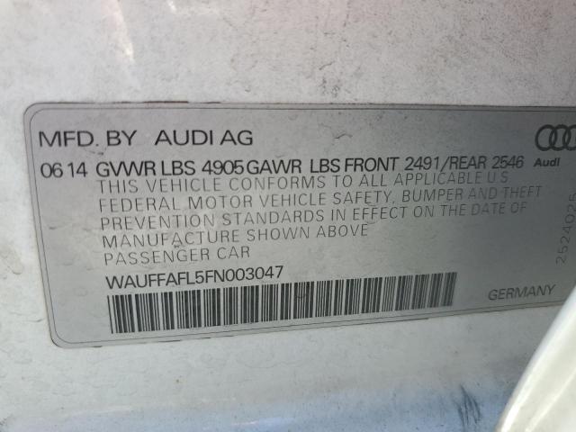 Photo 11 VIN: WAUFFAFL5FN003047 - AUDI A4 PREMIUM 