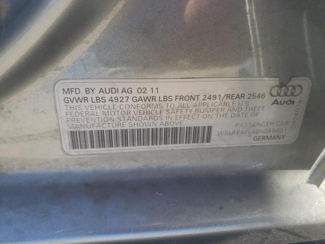 Photo 11 VIN: WAUFFAFL6BN045401 - AUDI A4 