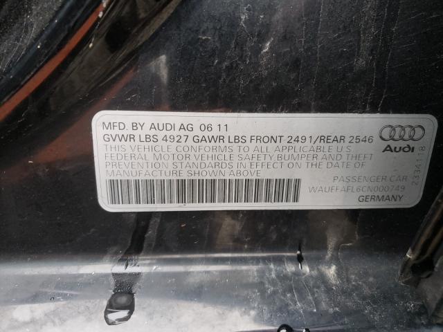 Photo 9 VIN: WAUFFAFL6CN000749 - AUDI A4 PREMIUM 