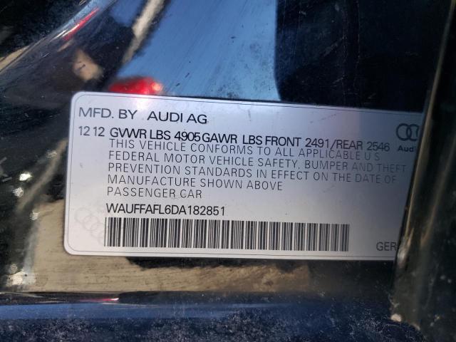 Photo 11 VIN: WAUFFAFL6DA182851 - AUDI A4 