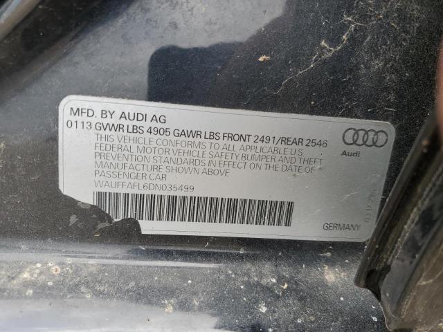 Photo 11 VIN: WAUFFAFL6DN035499 - AUDI A4 