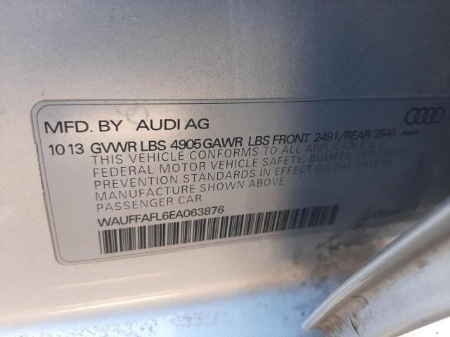 Photo 12 VIN: WAUFFAFL6EA063876 - AUDI A4 