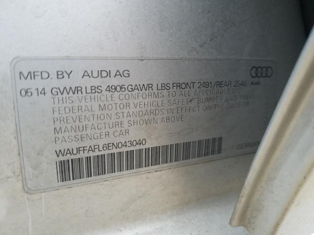 Photo 9 VIN: WAUFFAFL6EN043040 - AUDI A4 