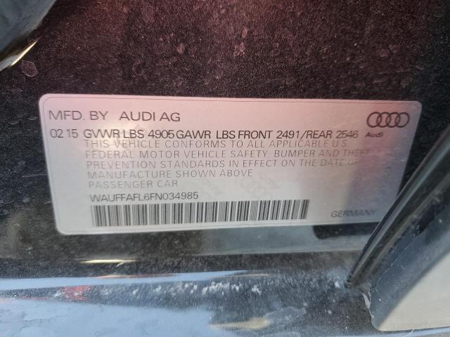 Photo 11 VIN: WAUFFAFL6FN034985 - AUDI A4 PREMIUM 