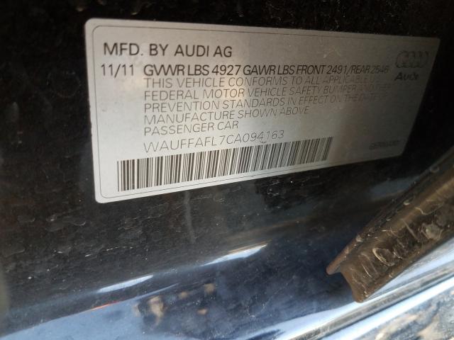 Photo 9 VIN: WAUFFAFL7CA094163 - AUDI A4 PREMIUM 