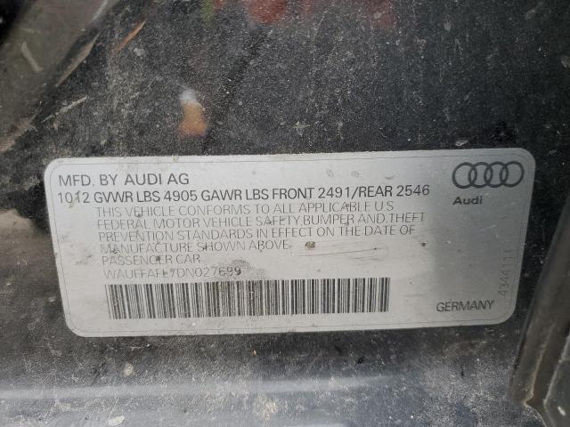 Photo 12 VIN: WAUFFAFL7DN027699 - AUDI A4 