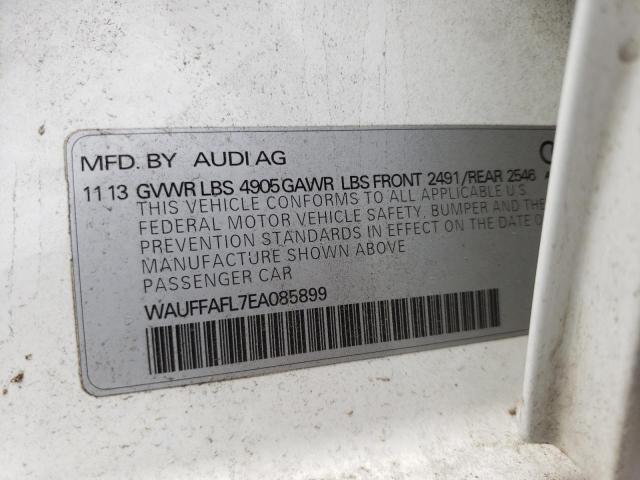 Photo 9 VIN: WAUFFAFL7EA085899 - AUDI A4 PREMIUM 