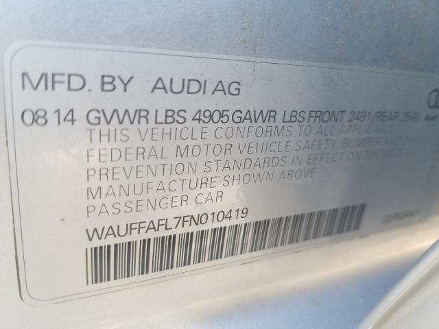 Photo 9 VIN: WAUFFAFL7FN010419 - AUDI A4 