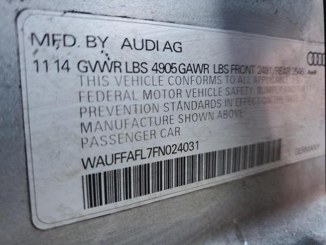 Photo 12 VIN: WAUFFAFL7FN024031 - AUDI A4 PREMIUM 