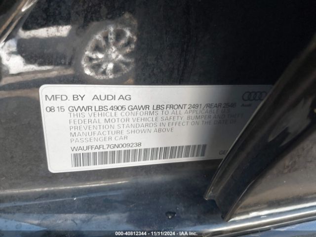 Photo 8 VIN: WAUFFAFL7GN009238 - AUDI A4 