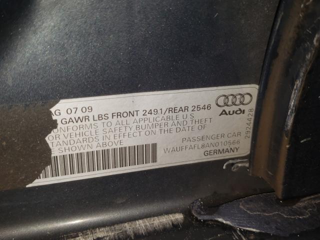 Photo 9 VIN: WAUFFAFL8AN010566 - AUDI A4 PREMIUM 