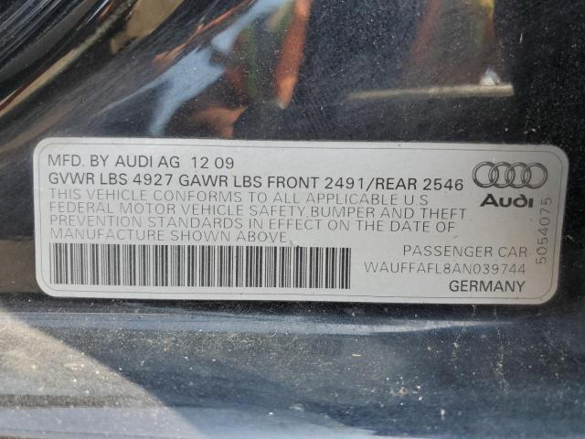 Photo 11 VIN: WAUFFAFL8AN039744 - AUDI A4 PREMIUM 